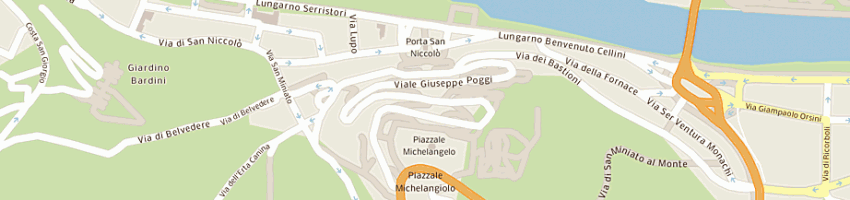 Mappa della impresa vaggelli (srl) a FIRENZE