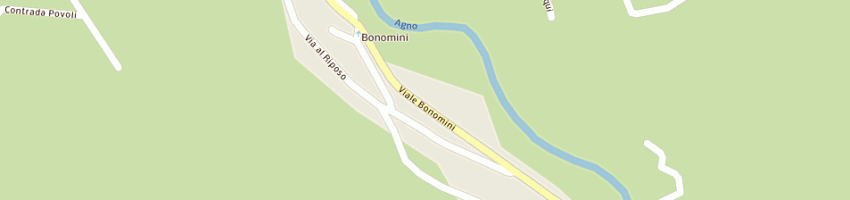 Mappa della impresa tomasi sergio a RECOARO TERME