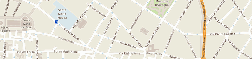 Mappa della impresa antonelli enzo a FIRENZE