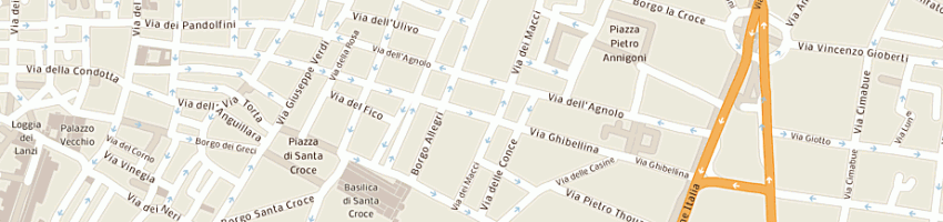 Mappa della impresa software center di lascialfari thomas a FIRENZE