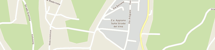 Mappa della impresa mittermair heinrich e c kg a APPIANO SULLA STRADA DEL VINO