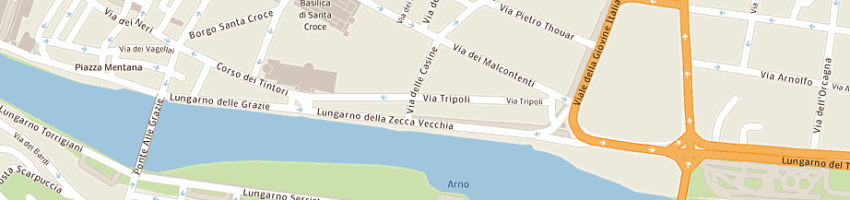 Mappa della impresa lampadi anna maria a FIRENZE