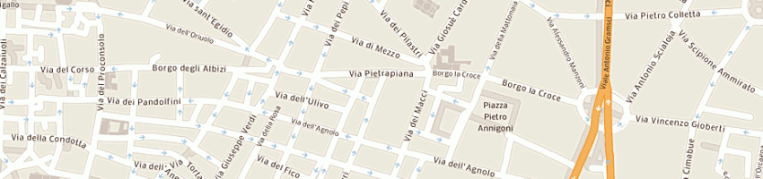Mappa della impresa erboristeria medicinale toscana a FIRENZE