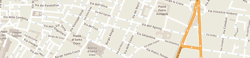 Mappa della impresa baracchi paolo a FIRENZE