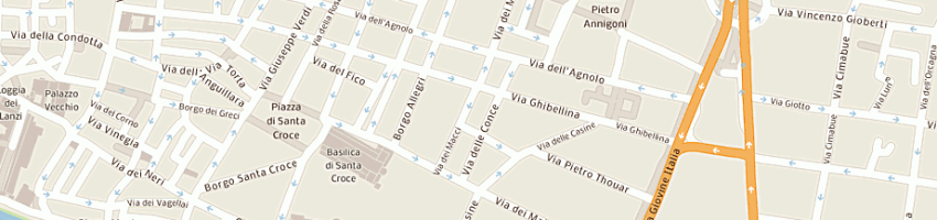 Mappa della impresa dfg sas a FIRENZE
