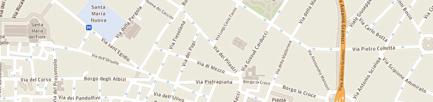 Mappa della impresa bartoli giancarlo a FIRENZE
