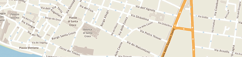 Mappa della impresa niccheri aria compressa di niccheri gianfranco e c snc a FIRENZE