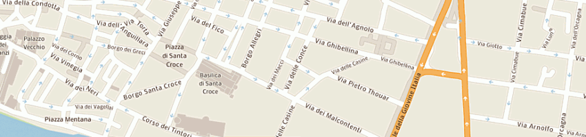 Mappa della impresa mediserve srl a FIRENZE