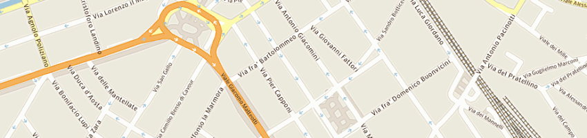 Mappa della impresa studio mercatali srl a FIRENZE