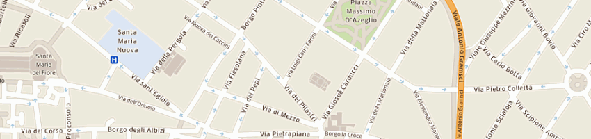Mappa della impresa comunita' ebraica di firenze a FIRENZE