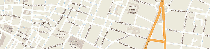 Mappa della impresa falcinelli matteo a FIRENZE