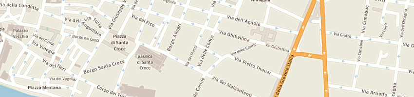 Mappa della impresa associazione culturale arte a FIRENZE