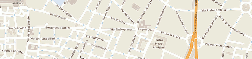 Mappa della impresa college (sas) a FIRENZE