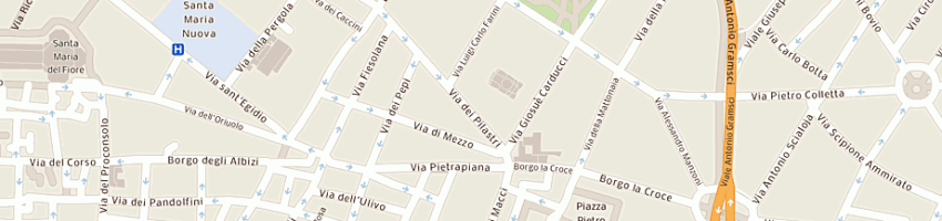 Mappa della impresa studio tecnico zitelli palmini a FIRENZE