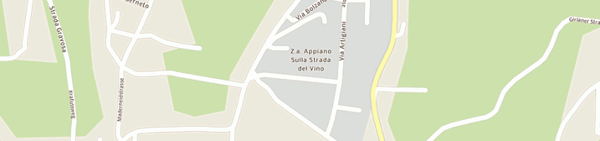 Mappa della impresa saxalber sas a APPIANO SULLA STRADA DEL VINO