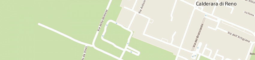 Mappa della impresa massellani gian luca a CALDERARA DI RENO