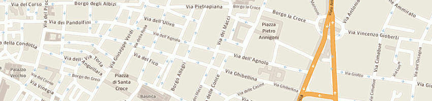 Mappa della impresa brivido in motors di amir lashjarian e c sas a FIRENZE