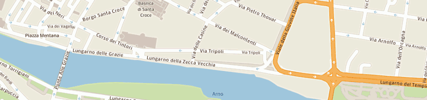 Mappa della impresa autofficina stami a FIRENZE