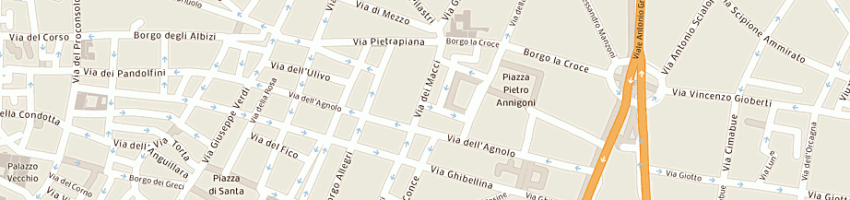 Mappa della impresa bar sant'ambrogio, di chimenti e bianchi a FIRENZE