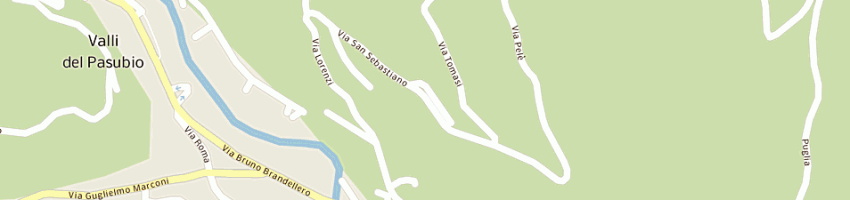 Mappa della impresa bertoldo claudio e c snc a VALLI DEL PASUBIO
