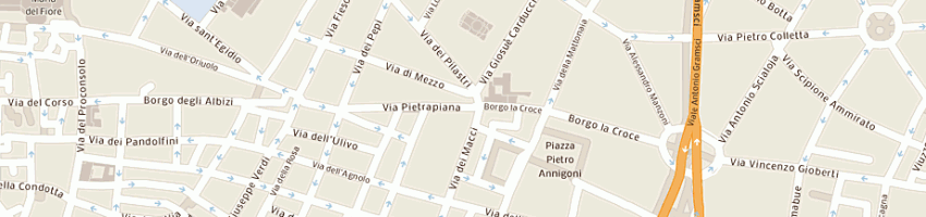 Mappa della impresa incarta a FIRENZE