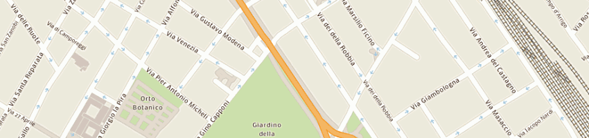 Mappa della impresa massangioli gianfilippo a FIRENZE