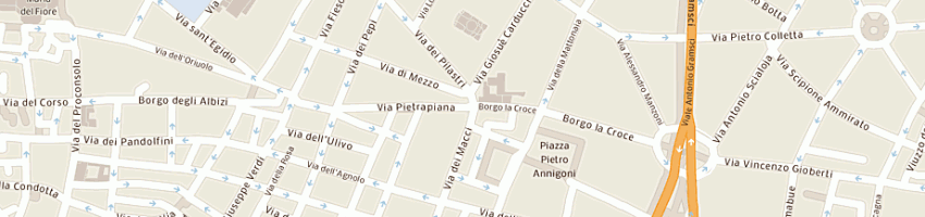 Mappa della impresa librerie centro libri di giuseppe vitello a FIRENZE