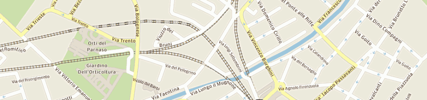 Mappa della impresa errepizeta di federico pucci e c snc a FIRENZE