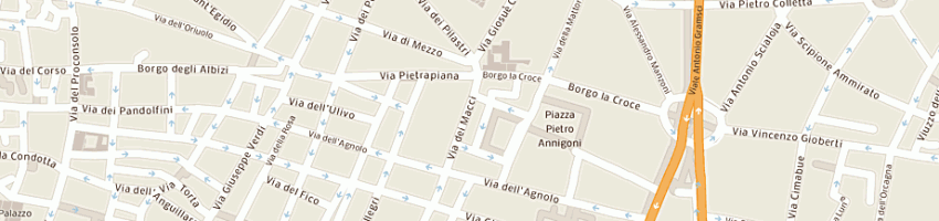 Mappa della impresa giovannino di cappelli a FIRENZE