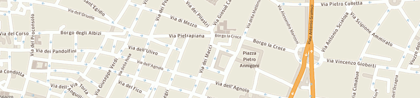Mappa della impresa agenzia certificati di cioni alessandra a FIRENZE