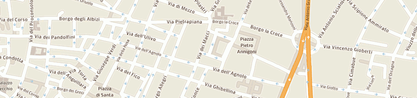 Mappa della impresa tilli marcello a FIRENZE