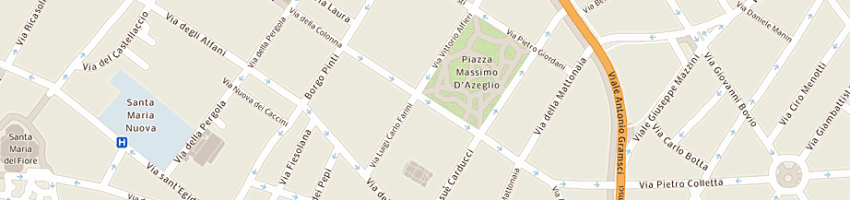 Mappa della impresa brini gianmaria a FIRENZE
