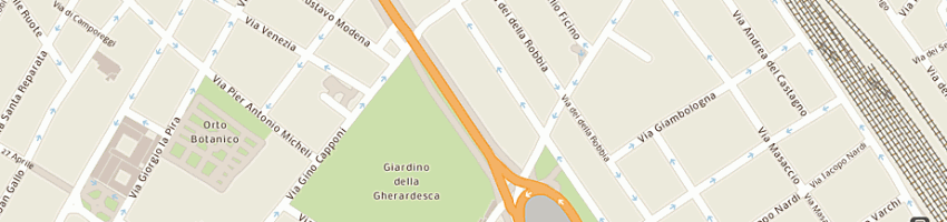 Mappa della impresa scuole pubbliche elementari a FIRENZE