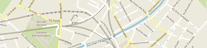 Mappa della impresa consorzio del sarto a FIRENZE