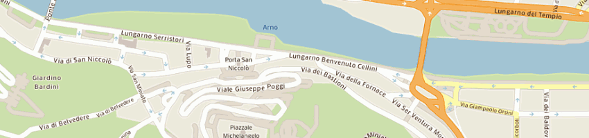 Mappa della impresa proma consulting srl a FIRENZE