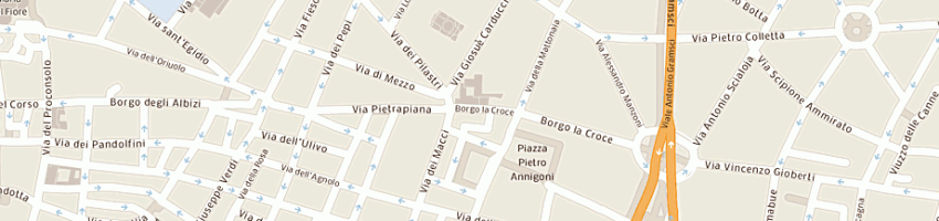Mappa della impresa tintoria cirri a FIRENZE