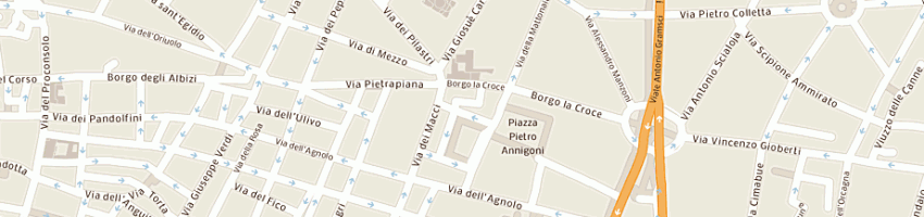 Mappa della impresa niccolai mirko a FIRENZE