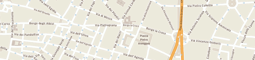 Mappa della impresa menoni luca a FIRENZE