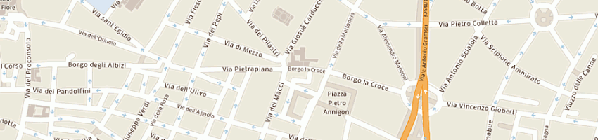 Mappa della impresa natalini sas di paolo natalini e c a FIRENZE