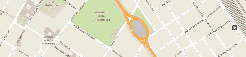 Mappa della impresa consulting service srl a FIRENZE
