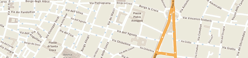 Mappa della impresa cartoleria charteus a FIRENZE