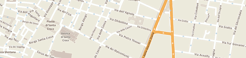 Mappa della impresa pozzoli marco a FIRENZE