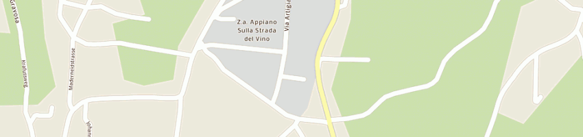 Mappa della impresa hmf sas di richard frei e co a APPIANO SULLA STRADA DEL VINO