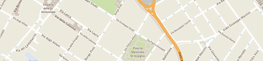 Mappa della impresa cliking di rosanna nencioni e c sas a FIRENZE