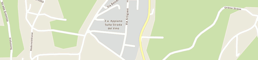 Mappa della impresa gasser srl a APPIANO SULLA STRADA DEL VINO