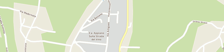 Mappa della impresa plunger costruzioni metalliche sas di plunger p e c a APPIANO SULLA STRADA DEL VINO