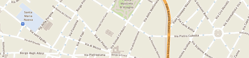 Mappa della impresa cappelli stefano a FIRENZE