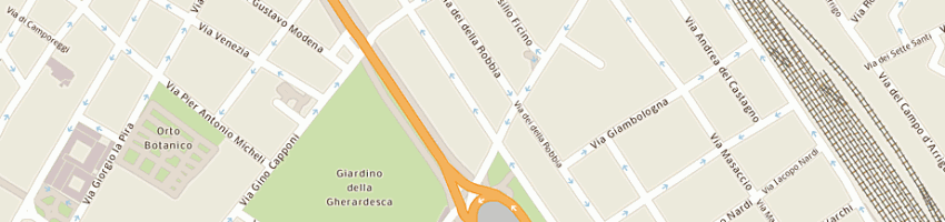Mappa della impresa societa' gestioni turistiche alberghiere sogetal a FIRENZE