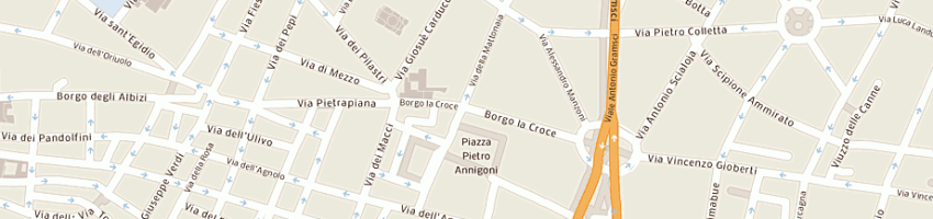 Mappa della impresa bar alacevich valerio a FIRENZE