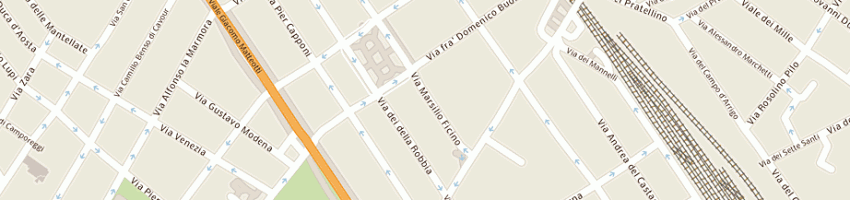 Mappa della impresa nizzi grifi lorenzo a FIRENZE